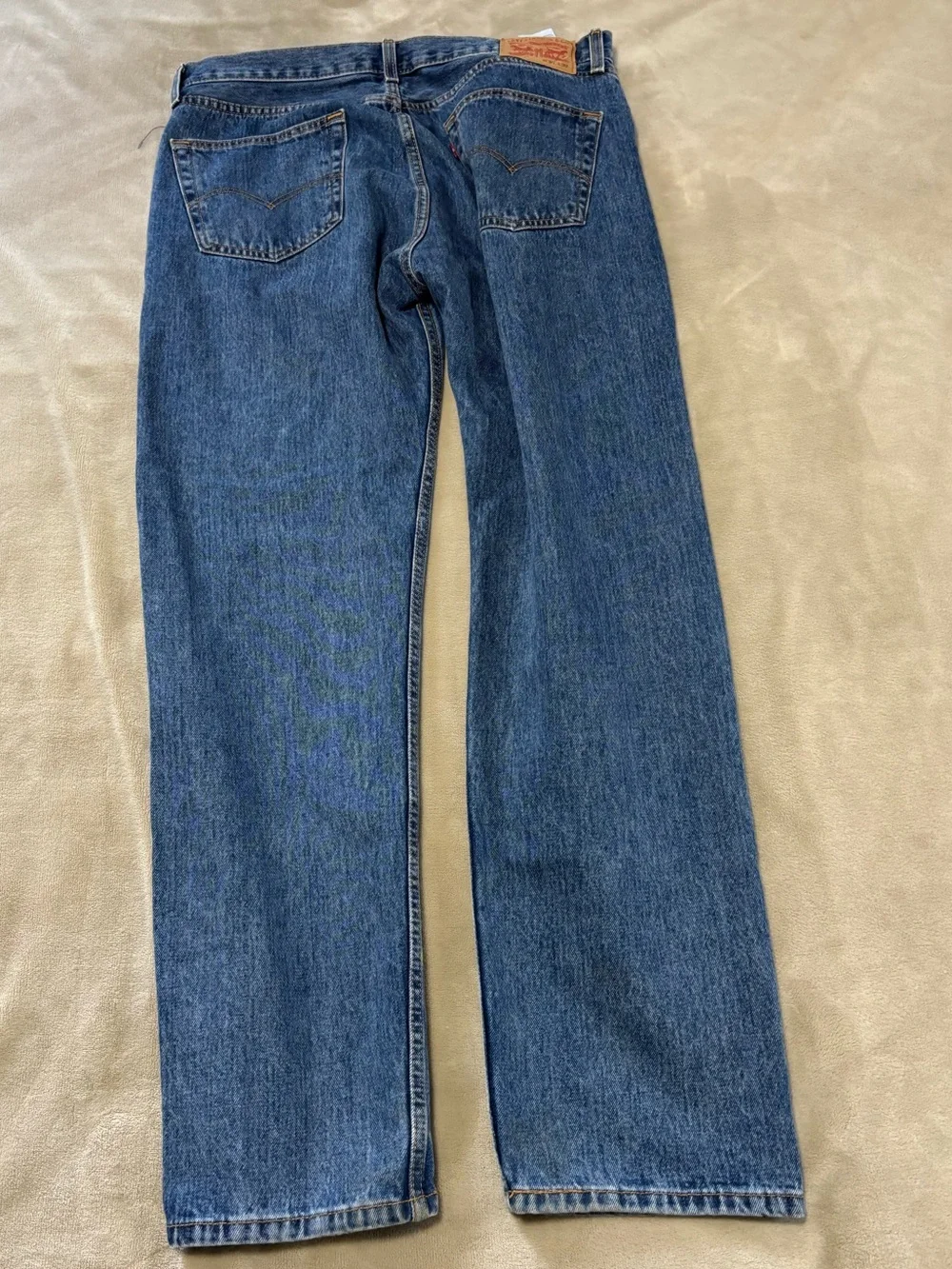 Levi's‎ 505 Men's Straight Fit Denim Jeans - Medium Blue